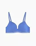 EMPORIO ARMANI Damen Padded Triangle Bra Gepolsterter BH, Lapislazzuli, Large