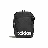 adidas, Essentials Logo, Schultertasche, Schwarz-Weiss, Ns, Unisex-Adult
