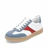 Remonte Damen Schnürhalbschuh in Weiss-Kombi - Gr. 36