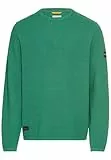 camel active Herren Pullover aus Reiner Baumwolle Tannengrün, Menswear-L