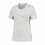 DUNLOP Damen Sport Tennis T-Shirt – Performance Line, Game Tee 1, Weiß