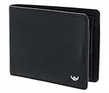 Golden Head Leder Geldbörse Polo RFID Protect Scheintasche 1138 Schwarz