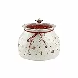 Villeroy & Boch – Toy's Delight Große Vorratsdose, Keksdose Keramik Groß, Gebäckdose Toys, Keramik Keksdose Weihnachten, Dose, Nostalgische Weihnachtsdeko, Süßigkeiten Aufbewahrung, Premium Porzellan