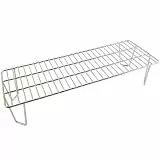 KEESHA 55,9 cm größeres Warmhalterost, 304 massives Edelstahl, oberes Gestell für Green Mountain Grills, Daniel Boone, Ledge und mehr Pelletgrills, Ersatz für GMG-6008, doppelter Garraum