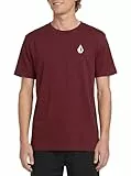 Volcom Herren Blaquedout Short Sleeve Tee T-Shirt, Port, Mittel