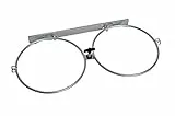 Karlie Napf-Wand- und Zwingerhalter L: 23 cm B: 46 cm ø: 20 cm für 2 x 1600 ml