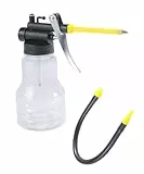 Flaconi Autoöltank mit Pumpe, Ölkanne, Ölspritzkanne, Ölkännchen, Oel Spritzkanne, Ölkanne mit Pumpe, Transparenter Öltank, Ölsprühdose,Geeignet für den Einsatz in Schiffen,Automobilen (1 Pack)