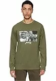 Mister Tee Herren Sweatshirt Pray 2.0 Crewneck Olive S
