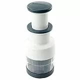 Fackelmann #easyprepare Gemüseschneider 2-teilig – Multihacker zum Zerkleinern von Zwiebeln, Gemüse, Kräuter & Co. – Zwiebelschneider mit scharfen Rotationsklingen