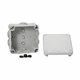 Schneider Electric Mureva Box Abzweigdose, Aufputz, 5 Stück, 7 Tüllen Durchmesser 25mm, IP55, grau, Artikelnummer ENN05005