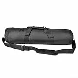 Feegow Stativtasche, Stativständer, Tragetasche, 40–120 cm, wasserdichte Aufbewahrungstasche mit verstellbarem Schultergurt, für Fotoausrüstung, Einbeinstativ, Lichtständer, Wie abgebildet, 60 cm