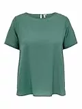 ONLY CARMAKOMA Damen Carvica Top Wvn Noos Bluse, Balsam Green, 48 Große Größen EU