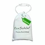 EcoSchlaf® Kissenbezug für Orthopädisches Kissen Premium Nackenstützkissen – Zertifiziert – [Für alle Kissen Dieser Form und Größe geeignet] aus Bambusfaser – Weich & Kuschelig (Wechselbezug)
