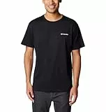 Columbia Herren T-Shirt, Kurzärmelig, mit Columbia-Logo