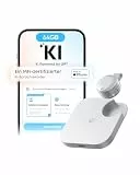 soundcore Work by Anker KI Stimmrekorder, Digitales Diktiergerät mit KI-Schreibfunktion und Spracherkennung, 150+ Sprachen, kombinierte Protokolle für Meetings und Vorlesungen, MFi-Zertifiziert 64GB