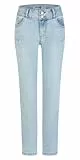 Buena Vista Damen Jeans Tummyless Stretch (DE/NL/SE/PL, Alphanumerisch, M, Regular, Regular, powder blue)