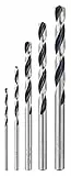 Bosch 5 tlg. HSS Spiralbohrer Metal and Wood Set (für Metall und Holz, Professional Zubehör Bohrer)