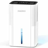 Luftentfeuchter elektrisch 2800ML,Tragbar Dehumidifier for Home mit Abtauen & Timer,Leise raumentfeuchter für Schlafzimmer Keller Badezimmer | 7-Farben LED Licht mit Nachtmodus