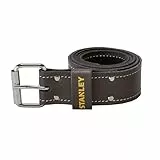 Stanley Ledergürtel STST1-80119 (Werkzeuggürtel für Damen & Herren, Multicolor, 130 x 2.5 x 6.5 cm, 16 Loch)