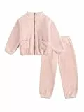 JiAmy Mädchen Bekleidungssets 2-teiliges Outfit