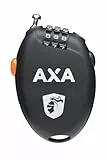 AXA Roll Kabelschloss – Schloss mit Zahlencode – Länge 75 cm – Ultraleicht – Für Fahrräder und Zubehör