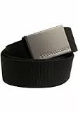 Urban Classics Herren Gürtel Gürtel schwarz (Black) One Size