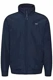 FQ1924 FQLauge Herren Übergangsjacke Herrenjacke Jacke mit Rippbündchen Reißverschluss hochschließender Kragen Regular fit, Größe:M, Farbe:Navy Blazer (193923)