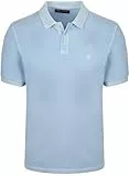 Marc O'Polo Poloshirt Piqué Dusted Blau - Grösse XL - Herren - Bekleidung - Modern-fit - Bio-Baumwolle -