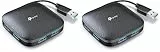 TP-Link UH400 4-Port USB 3.0 Hub, USB Verteiler 5Gbps, USB Mehrfachstecker für MacBook, iMac, Surface, Dell, ThinkPad, USB-Stick und Festplatte, Plug & Play, ultrakompaktes Design (Packung mit 2)