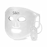 Silk'n Gesichtsmaske mit LED-Lichttherapie (rot, blau, gelb und violett), Anti-Aging, entzündungshemmend, beruhigend, Anti-Akne, Narbenbehandlung