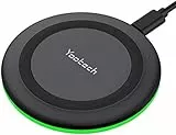 yootech Kabelloses Ladegerät für iPhone 15 14 13 12 11 Pro Max Mini, 7,5 W kabelloses Ladegerät für iPhone SE 2022/XS/XR/X/8/8 Plus, für Air Pods Pro 2,10 W Max für Galaxy S22/S21/S20/S10, Note