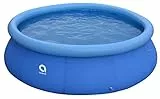 Avenli Jilong Selbststehender Pool Marin Blau Rund Blau 300x76cm Hellblau