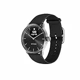 Withings ScanWatch Light – Hybrid Smartwatch, 24/7 Herzüberwachung, Aktivitätstracking, Zyklusverfolgung, Schlafüberwachung, Connected GPS, 30 Tage Akkulaufzeit, Android & Apple kompatibel