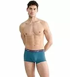 sloggi Herren Mens Start Hipster C2p Box Briefs, Turquoise - Dark Combination, 6 EU
