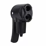 Klaisy Fahrrad-Doppelkopf-Luftpumpen-Adapter, Ventile, Fahrradreifenschlauchpumpen, Adapter, Reifenventile, Adapter, Luftpumpen-Aufsätze