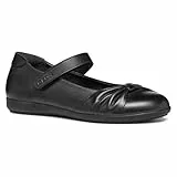 Geox J IBERIDE Girl I Ballet Flat, Black, 40 EU