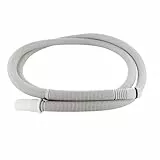 DEKAROX 2,3m Ablaufschlauch 21/19mmØ gerade/gerade mit O-Ring für Siemens Bosch 668114 00668114 für Geschirrspüler Spülmaschine wie Avantixx Classixx iQ100 iQ300 iQ500 iQ700 StudiLine Extraklasse