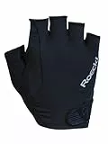 Roeckl Sports Fahrradhandschuh Basel, Performance Unisex Fingerhandschuh, Schwarz 7.5