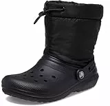 Crocs Unisex Erwachsene Classic Lined Neo Puff Boot Stiefel, Black/Black, 36/37 EU