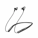 TELLUR Ego In-Ear-Bluetooth-Kopfhörer, Multipoint, aktive Geräuschunterdrückung, IPX4 und Lesen - Ideal für Sport und Training, BT 5.0, Magnetverschluss, bis zu 9 Stunden Wiedergabezeit, Schwarz