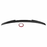 Terisass Kofferraum Spoiler Lip Kit Auto Heckspoiler Außen Heckspoiler Kit Kohlefaser Style Fit für 3er F30 M3 F80 2013-2019