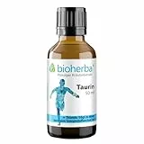 Taurin Tropfen, Tinktur 50 ml – 140 mg pro Tagesportion mit Vitamin B1 von BIOHERBA PZN 18217970