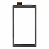ASHATA Ersatzteile Zubehör Sets Bildschirmanzeige für LITE Gamepad Controller, Hochwertiges ABS Touchscreen Spielgerätezubehör für LITE(Schwarz)