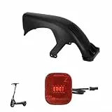 LatoYard Scooter Rear for für FENDER Assembly with Taillight für NINEBOT für SEGWAY Max G3 Kickscooter Support Rear Mudguard Bracket für FENDER Accessory Accessories(mudguard + taillight)