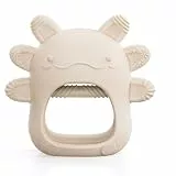 akolik Beißring Baby, Baby Spielzeug und Zahnungshilfe für 0 3 6 9 Monate, BPA-freies Beissring für Babys, Beißhandschuhe, Lebensmitteltaugliche Geschenke für Neugeborene