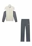 Champion Legacy Herren Colorblock Sweatsuit, L, Beige, beige, L