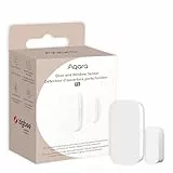 Aqara Tür- und Fenstersensor T1, Smart-Home-Sicherheitsgerät mit Echtzeit-Alarmen, Zigbee 3.0-kompatibel, kompatibel mit HomeKit, Alexa und Google Assistant
