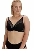 Dagi Damen Underwire Minimiser Minimizer Bra, Schwarz, 80C EU