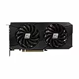 PowerColor AMD Radeon RX 7600 mit Dual Fan Fighter Grafikkarte [RX7600 8G-F/V2]