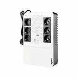 LEGRAND, Unterbrechungsfreie Stromversorgung (USV-Anlage), Keor Multiplug mit 600 VA/360W - 6 Ausgänge je 230V (Schuko-Steckdosen) + USB-Ladegerät, 310081
